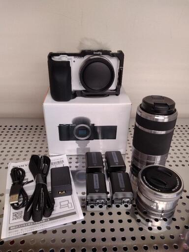 即渡しできます！ ミラーレス VLOGCAM ZV-E10 ダブルズームレンズキット SONY