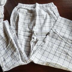 定価２９９０円、未使用西友紳士M長袖パジャマ。の画像