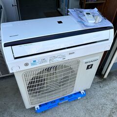 動作保証あり】SHARP 2021年 2.2kw 6畳用 冷暖房ルームエアコン AY-L22DH