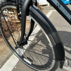 自転車 オネストワン 276-D マットブラック 27インチの画像