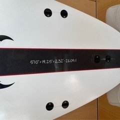 【placebo】プレセボ　サブスコーチャー　5’10 サーフボード　スポーツ マリンスポーツの画像