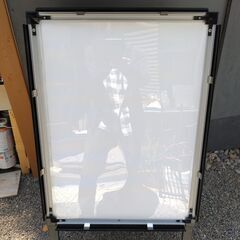 美品　店舗用看板 A型フレームレススタンド オリエンタライズ スタンド看板 A型看板 屋内 屋外の画像