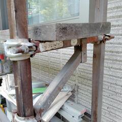 植木台　棚　板　無垢板　ガーデニングの画像