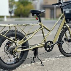 ★超美品! 保管品! HACHI-HACHI CYCLE ハチハチサイクル 88CYCLE CARGO BIKE for DAD カーゴバイク パパチャリ カーキ 所ジョージ DAYTONA の画像