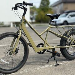 ★超美品! 保管品! HACHI-HACHI CYCLE ハチハチサイクル 88CYCLE CARGO BIKE for DAD カーゴバイク パパチャリ カーキ 所ジョージ DAYTONA の画像