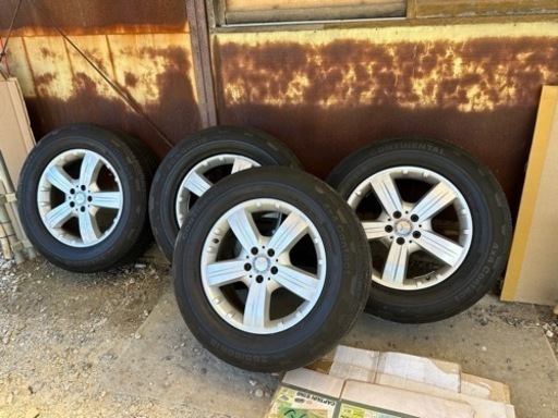 【売り切れました】ベンツ純正タイヤホイール　４本セット！