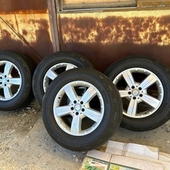 　【売り切れました】ベンツ純正タイヤホイール　４本セット！