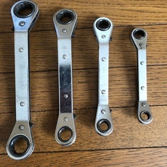 めがねラチェットレンチ4本組（中古品）の画像