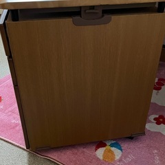 学習机用　袖机　ワゴンの画像
