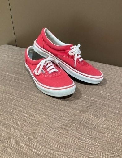 ［ VANS / ヴァンズ ］ 赤 ，スニーカー
