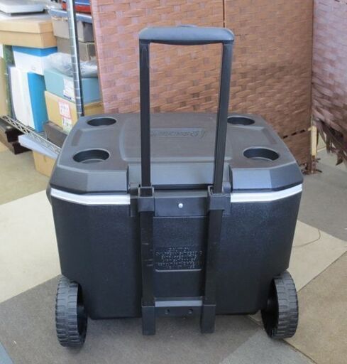 Coleman クーラーボックス　5882/5883 ホイールクーラー 60QT 幅58cm×奥行45cm ブラック コールマン 札幌