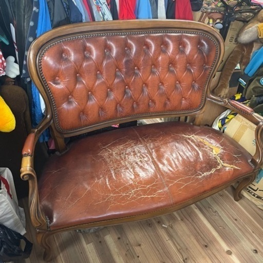 ビンテージ家具 ソファ 3人掛けソファ