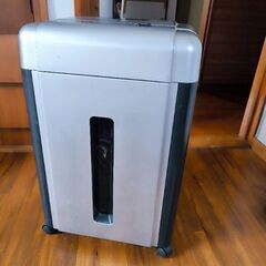 『決定しました』電動シュレッダー