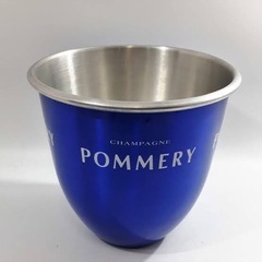≪POMMERY≫ シャンパンクーラー & シャンパングラス2個