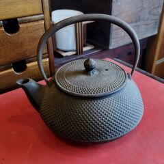 南部鉄器 鉄瓶 急須 茶道具　/MJ-0813 2F南