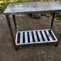 【取引中】業務用 ステンレス 作業台 調理台 厨房機器