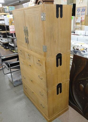 現状特価品 桐箪笥 幅94㎝ 高さ163.5㎝ 和箪笥 着物整理 桐タンス 西岡店