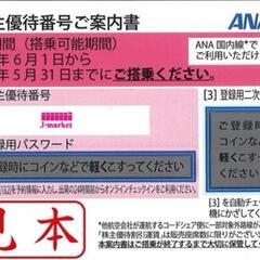 ANA株主優待券