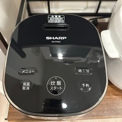 シャープ　炊飯器の画像