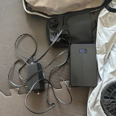 【ほぼ未使用品】空調服Lサイズ 備品全てセットの画像