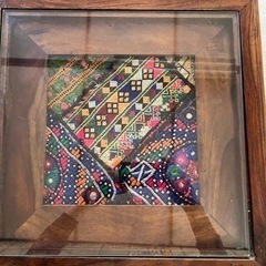 アンティークローテーブルの画像