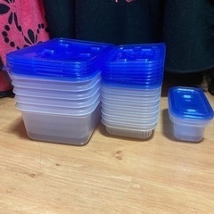 ジップロックコンテナ（大5、中8、小2）セットの画像