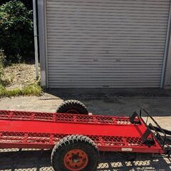鹿児島発　コンバインカー　約375×154×68　引き取りできる方