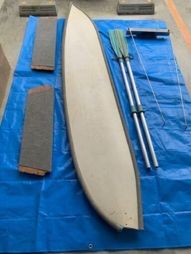 ボート　ポータボート　イタリア製2750ｍｍｘ1100ｍｍ　サイドフロート付