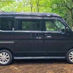大幅値下げ!更に値段交渉可能!車検長い!R7/10/25!走行33,520km!H30 DA17W エブリイワゴン PZターボ ハイルーフ!4AT!AC!PS!全席PW!ナビ・地デジTV!ETC!の画像