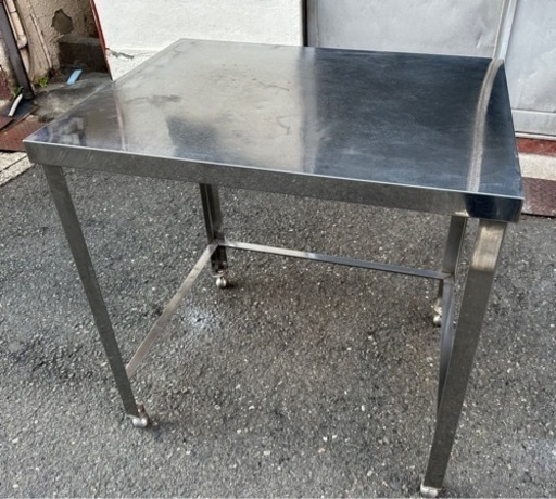 業務用 コンロ台 作業台 調理台 780×600×800 三方枠 焼き台 厨房 飲食店 ガス台 厨房機器 サーバー台 ビール 厨房機器 用品 3方枠 大阪