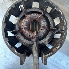 業務用 鋳物コンロ 都市ガス 13A 幅270×奥行410×高100(mm) 13mmゴム管 ガスコンロ 五徳コンロ ガス台 焼き物器 厨房機器 店舗用品 大阪の画像