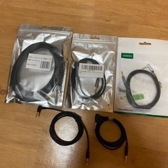 【お取引完了】ステレオミニプラグケーブル、5本セット