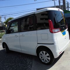 H28年式！MK42S！人気車！スペーシア！Ⅹ　距離薄！車検長ー！ナビ！ETC付き！プッシュスタート！人気のパール！の画像
