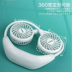 TISOU 首掛け扇風機　　　暑くなる今日この頃にの画像