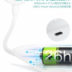 TISOU 首掛け扇風機　　　暑くなる今日この頃にの画像