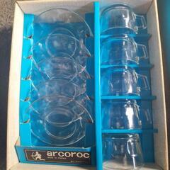 早い者勝ち！アルコロック　カップ　ソーサー　5セット　arcoroc