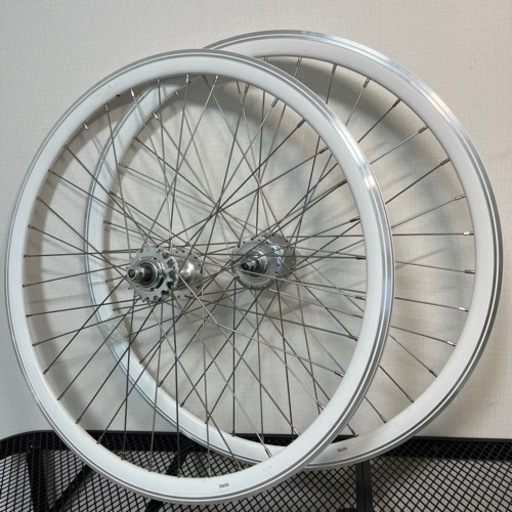 Tokyobike トーキョーバイク　SS 用　650c ディープリム　ホイール　ホワイト　白　新品　前後セット　シングルスピード　ピスト