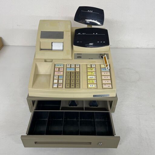 【TEC】 東芝テック 電子レジスター  POSレジ TEC AR-300 店舗用品 K0005J