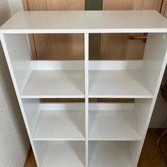 ホワイトカラーボックス(キャスター付き台車とセット)