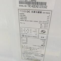 ※終了【無料】2ドア冷蔵庫86L【一人暮らしに】の画像