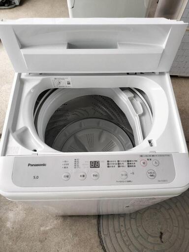 パナソニック　洗濯機　5.0kg　2022年製