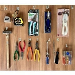 リングスター 工具ボックスJ-450 ＋工具や道具のおまけ付きの宝箱の画像