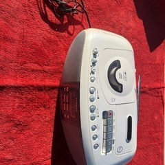 東芝 TOSHIBA CD ラジオカセットレコーダー TY-CDK3 通電のみ確認済み の画像