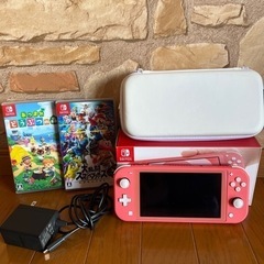 Nintendo SWITCH LITE コーラル　あつまれどうぶつの森他セット