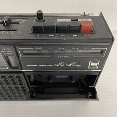 【STANDARD】 スタンダード FM AM ラジオ カセット ラジカセ KR-1900 昭和レトロ アンティーク ヴィンテージ K0010Jの画像