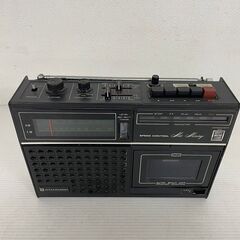【STANDARD】 スタンダード FM AM ラジオ カセット ラジカセ KR-1900 昭和レトロ アンティーク ヴィンテージ K0010Jの画像