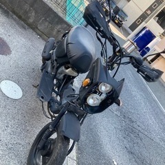 ヤマハ　ジョグポシェカスタム途中　部品取りにどうぞ