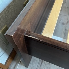 IKEA ダブルベッドフレーム BRUSALI ブルサリの画像