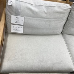 ACTUS 5人掛けソファー オーク材×布 LODGE ライトグレー　販売中！！の画像