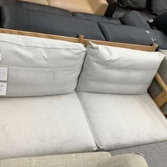 ACTUS 5人掛けソファー オーク材×布 LODGE ライトグレー　販売中！！の画像